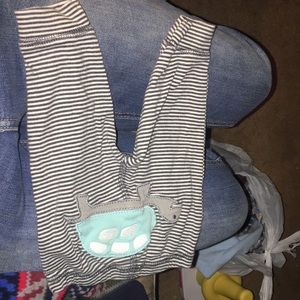 100%cotton and turtle print in the back 3months boy pants